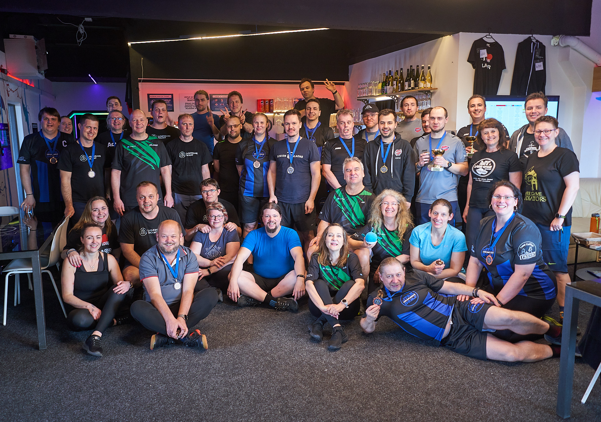 Lasergame Říčany - Turnaj - Laserball 5v5 Seniors, 30+