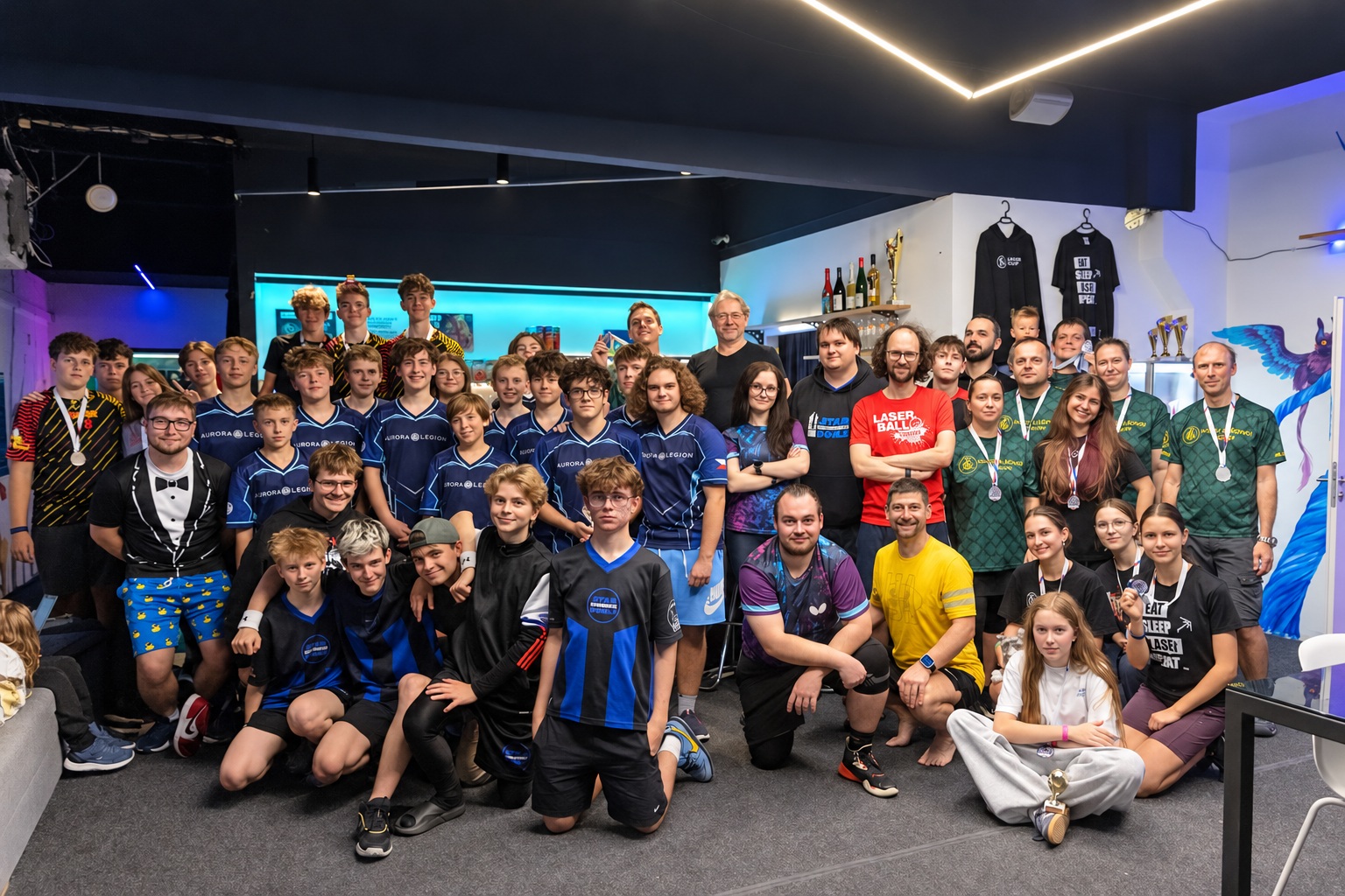 Lasergame Říčany - 2. divize ČLBL: stříbro pro Kobry, bronz pro Kočičí démony